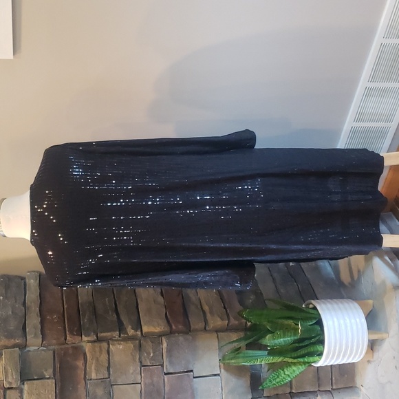 Anne Kline black sequins top - Picture 4 of 11